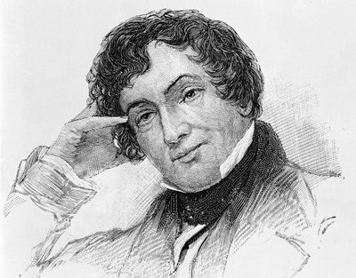 Washington Irving (1783-1859) af English School